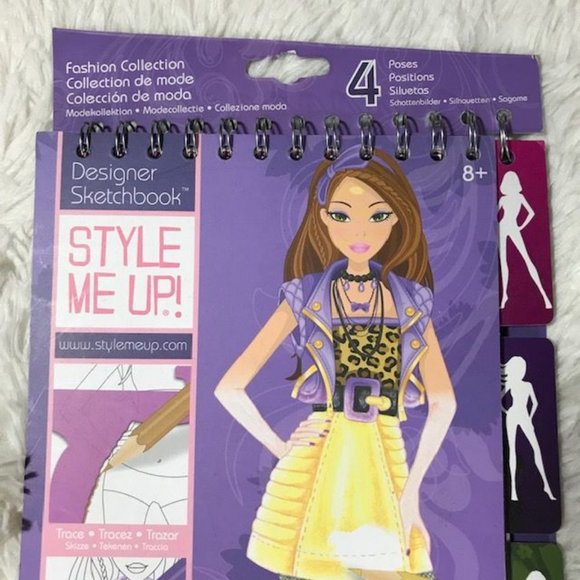 NWOT Designer Sketchbook Style Me Up! & Triple Strand Stone & Bead Bracelet Set - Picture 2 of 11